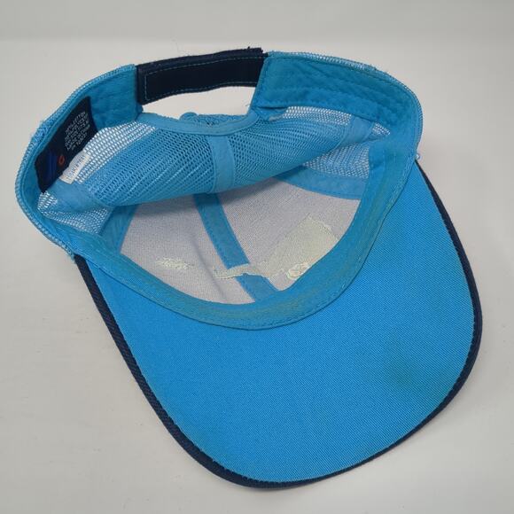 Idaho Gun Tree Trucker Hat Blue One Size Adjustable Embroidered Mesh Back - Picture 7 of 9